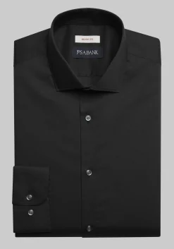 Jos. A. Bank Skinny Fit Solid Dress Shirt