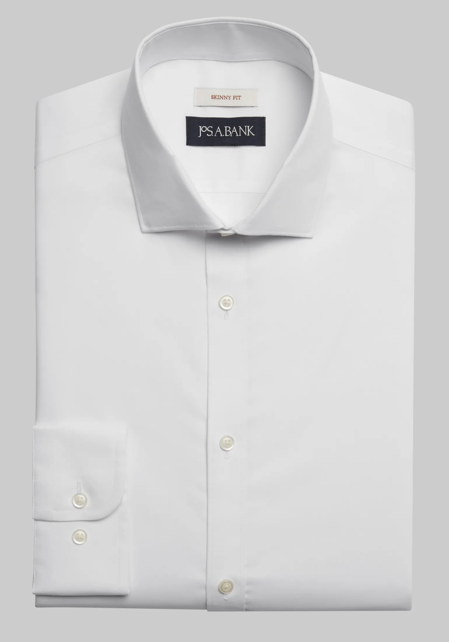 Jos. A. Bank Skinny Fit Solid Dress Shirt