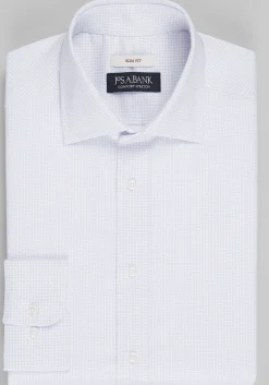 Jos. A. Bank Slim Fit Checkers Print Dress Shirt