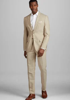 Jos. A. Bank Slim Fit Linen Blend Suit Separate Jacket - Big & Tall