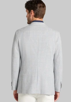 Jos. A. Bank Slim Fit Plaid Comfort Stretch Sportcoat
