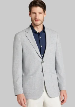 Jos. A. Bank Slim Fit Plaid Comfort Stretch Sportcoat - Big & Tall