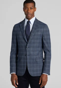 Jos. A. Bank Slim Fit Plaid Comfort Stretch Sportcoat