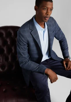 Jos. A. Bank Slim Fit Plaid Comfort Stretch Sportcoat
