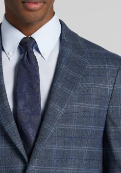 Jos. A. Bank Slim Fit Plaid Comfort Stretch Sportcoat