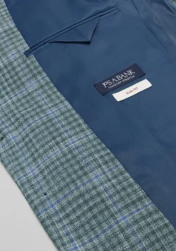 Jos. A. Bank Slim Fit Windowpane Plaid Comfort Stretch Sportcoat