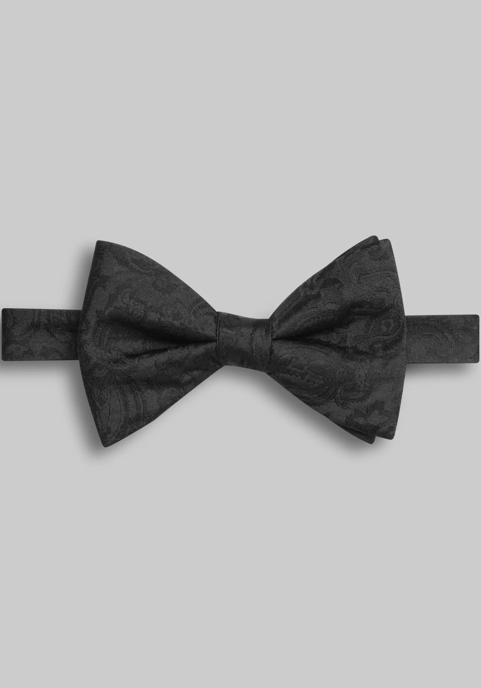 Jos. A. Bank Solid Paisley Pre-Tied Big Bow Tie