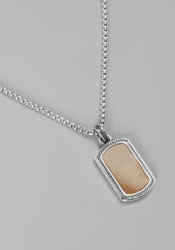 Jos. A. Bank Stone Pendant