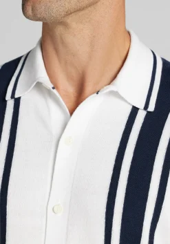 Jos. A. Bank Tailored Fit Bowling Panel Shirt Sweater