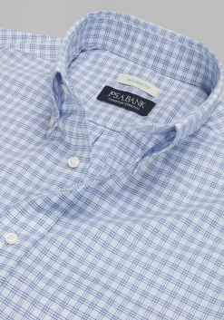 Jos. A. Bank Tailored Fit Button-Down Collar Check Dress Shirt