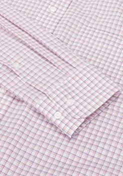 Jos. A. Bank Tailored Fit Check Comfort Stretch Dress Shirt