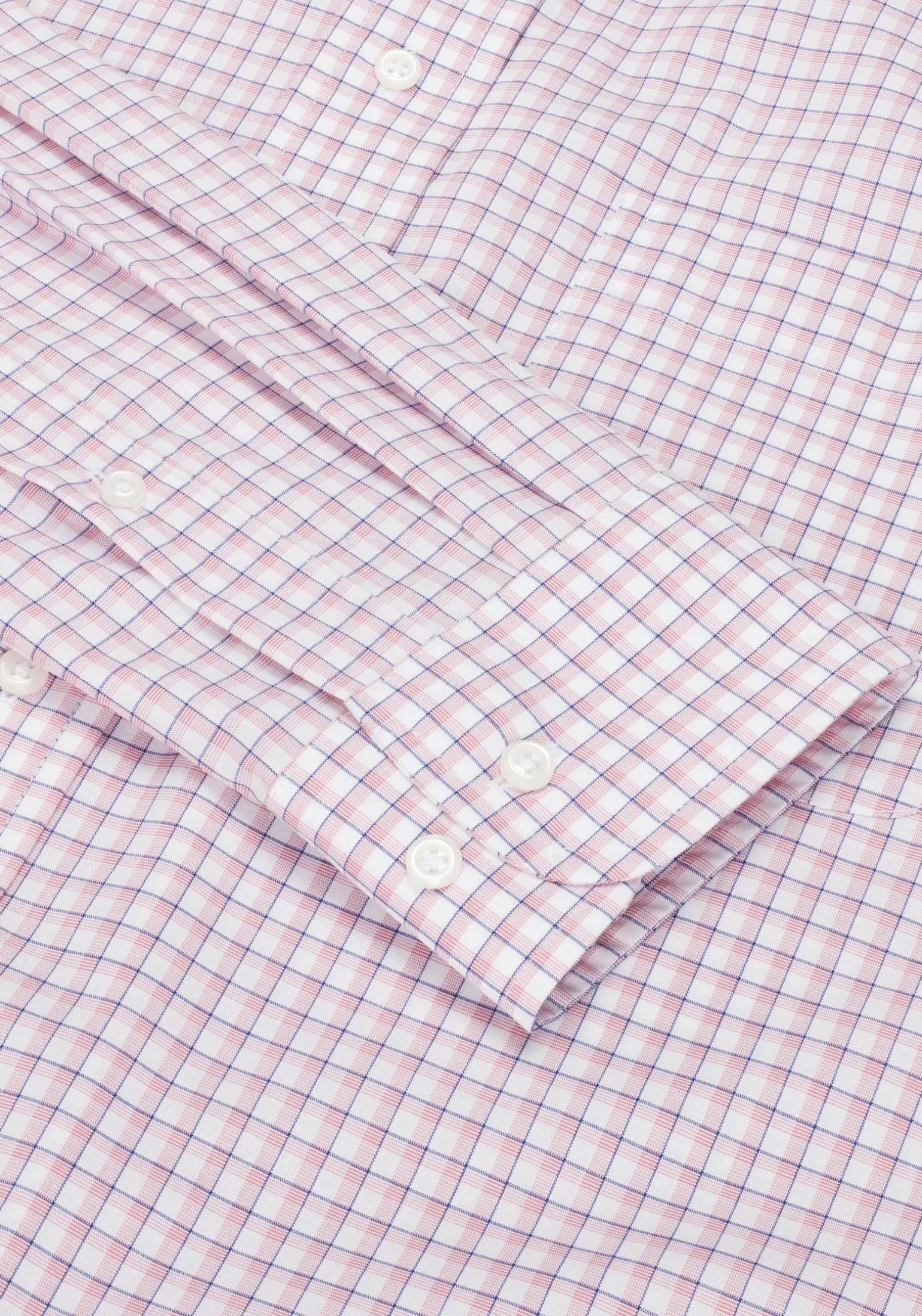 Jos. A. Bank Tailored Fit Check Comfort Stretch Dress Shirt