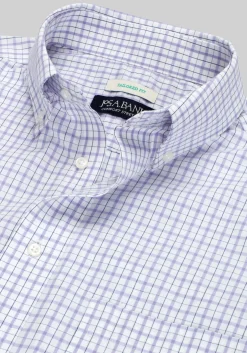 Jos. A. Bank Tailored Fit Clean Check Dress Shirt