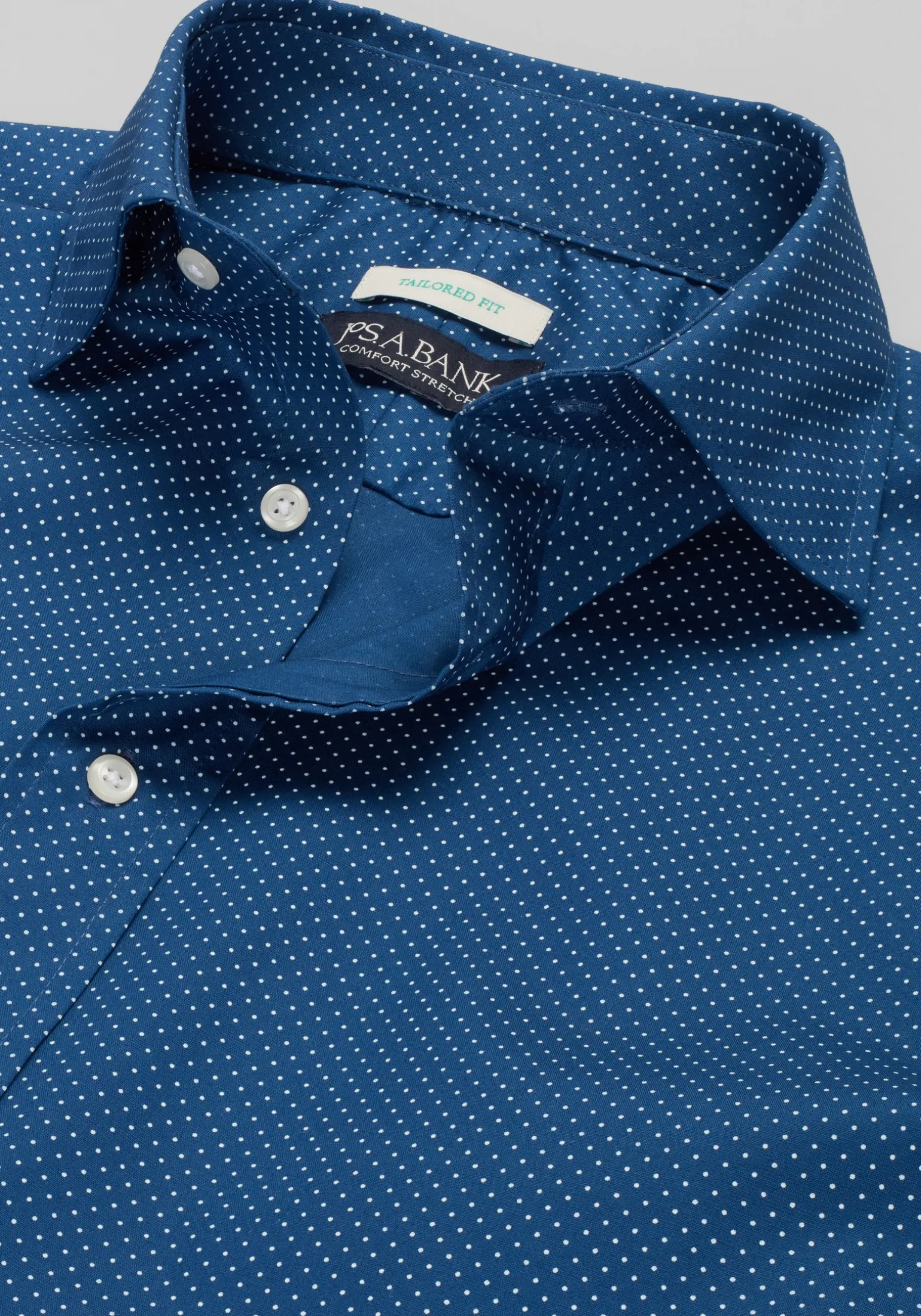 Jos. A Bank Tailored Fit Comfort Fit Patterned Dress Shirt