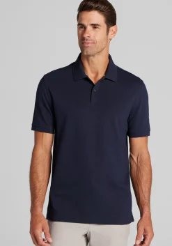 Jos. A. Bank Tailored Fit Comfort Stretch Pique Polo