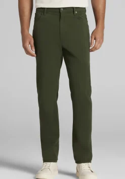 Jos. A. Bank Tailored Fit Comfort Stretch 5-Pocket Pants