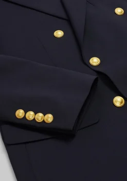 Jos. A. Bank Tailored Fit Comfort Stretch Double-Breasted Blazer