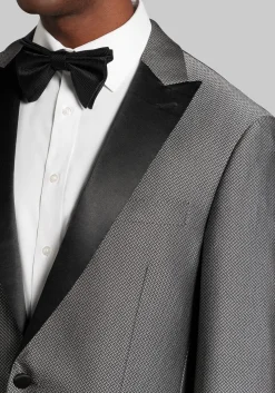 Jos. A. Bank Tailored Fit Herringbone Comfort Stretch Dinner Jacket