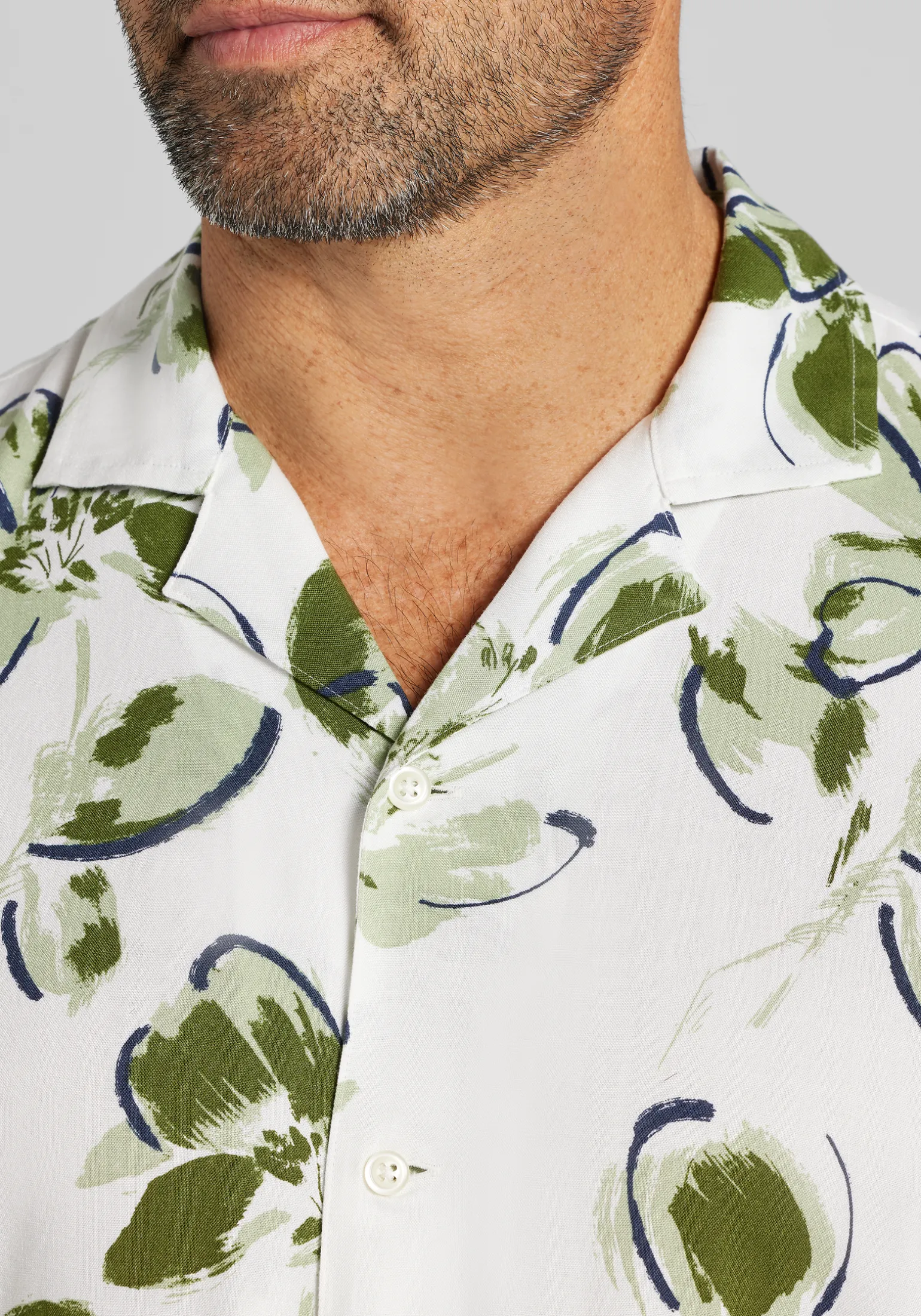 Jos. A. Bank Tailored Fit Lotus Short Sleeve Sportshirt CLEARANCE