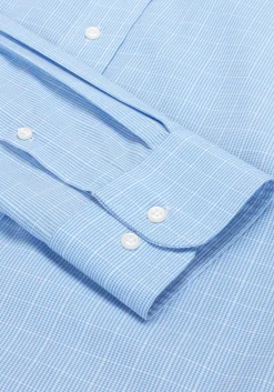Jos. A. Bank Tailored Fit Offset Grid Dress Shirt