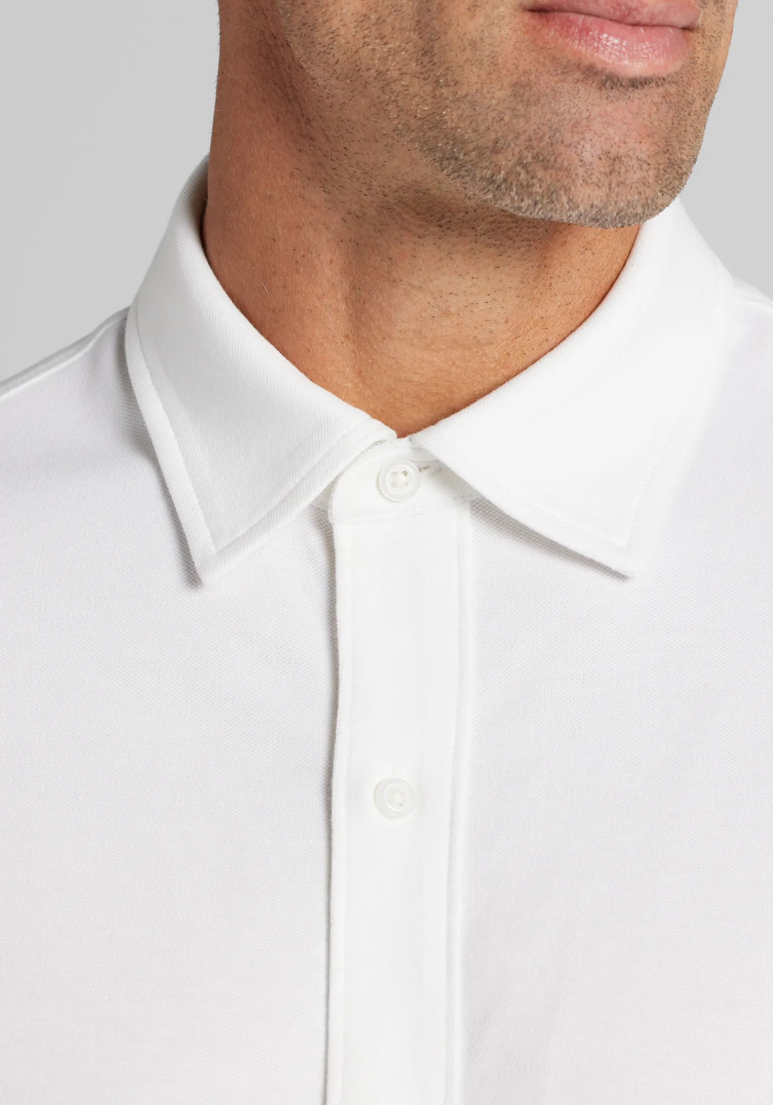 Jos. A. Bank Tailored Fit Pique Short Sleeve Button Up Shirt