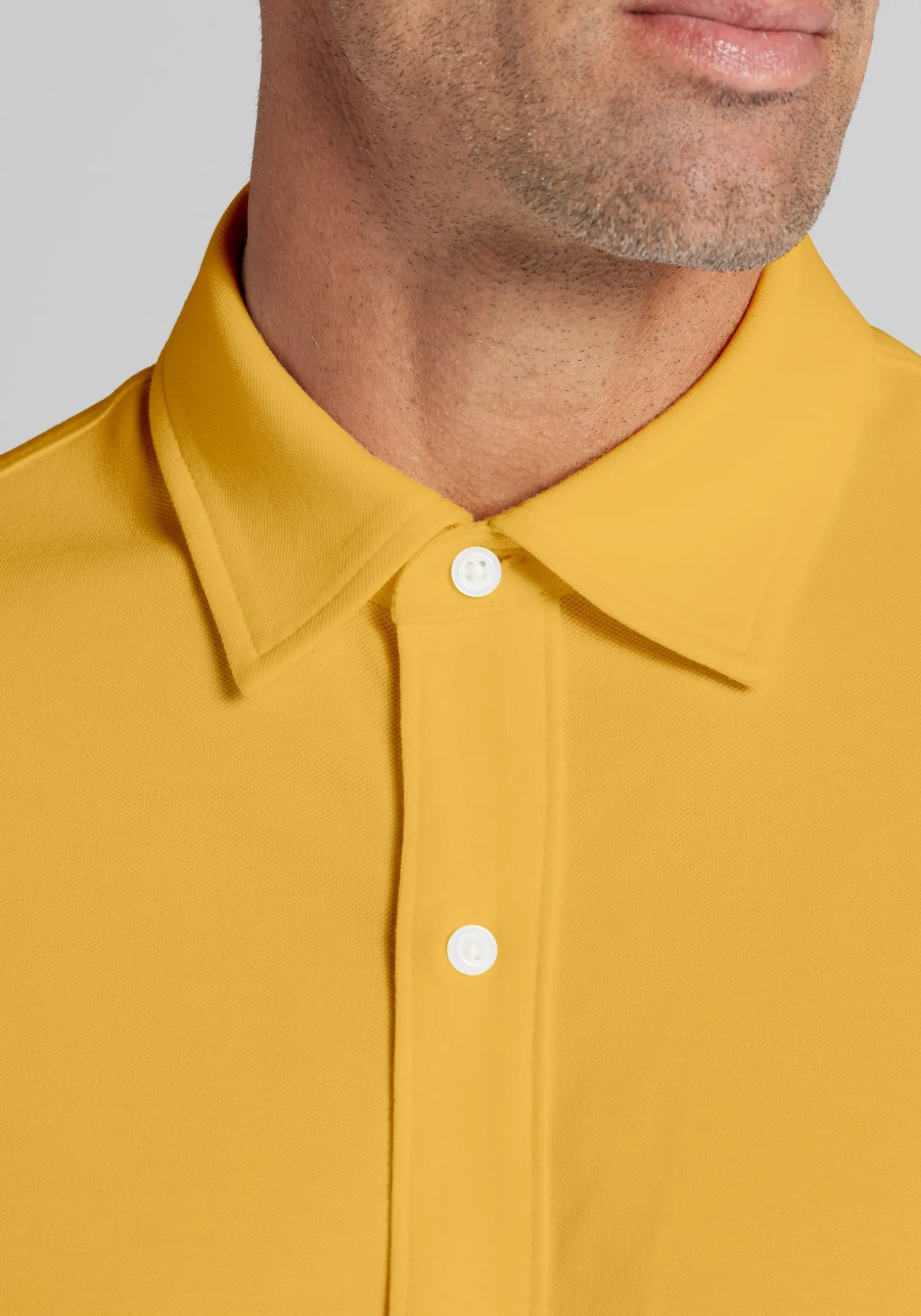 Jos. A. Bank Tailored Fit Pique Short Sleeve Button Up Shirt