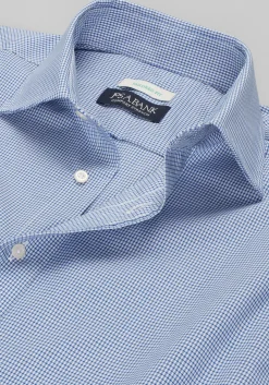 Jos. A. Bank Tailored Fit Spread Collar Tiny Grid Dress Shirt - Big & Tall