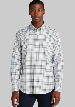 Jos. A. Bank Tailored Fit Tattersall Button Up Shirt