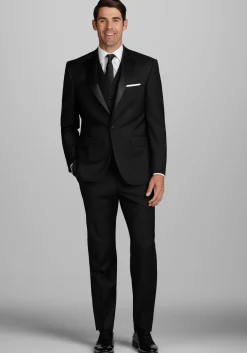 Jos. A. Bank Tailored Fit Wool Blend Tuxedo Suit Separates Jacket