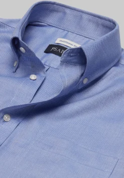 Jos. A. Bank Traditional Fit Button-Down Collar Solid Dress Shirt
