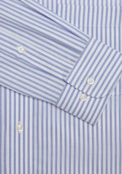 Jos. A. Bank Traditional Fit Button-Down Collar Bengal Stripe Dress Shirt