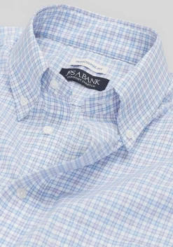 Jos. A. Bank Traditional Fit Check Dress Shirt - Big & Tall