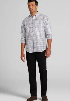 Jos. A. Bank Traditional Fit Check Button-Up Shirt