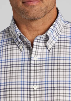 Jos. A. Bank Traditional Fit Check Button-Up Shirt