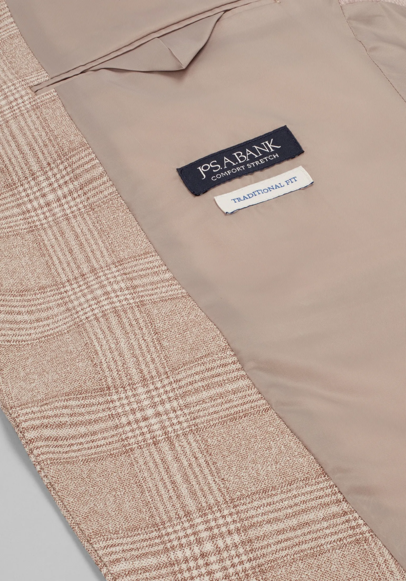 Jos. A. Bank Traditional Fit Comfort Stretch Plaid Sportcoat