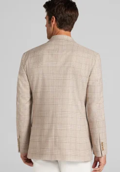 Jos. A. Bank Traditional Fit Comfort Stretch Plaid Sportcoat