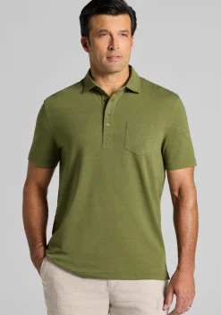 Jos. A. Bank Traditional Fit Heathered Polo