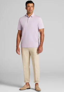 Jos. A. Bank Traditional Fit Liquid Cotton Interlock Polo