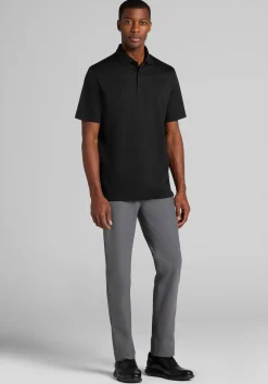 Jos. A. Bank Traditional Fit Liquid Cotton Interlock Polo