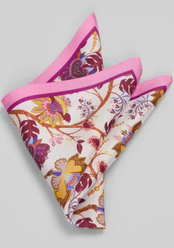 Jos. A. Bank Woodland Floral Pocket Square
