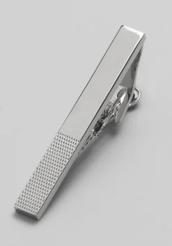 Joseph A. Bank Smooth and Textured Tie Bar