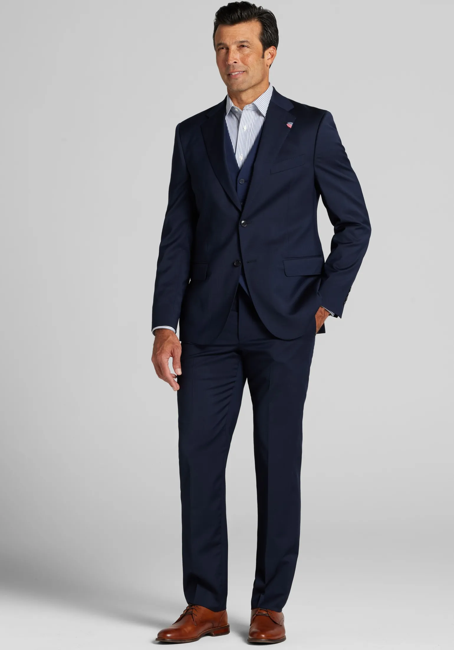 Joseph Abboud American Bespoke Tailored Fit Suit Jacket - Big & Tall