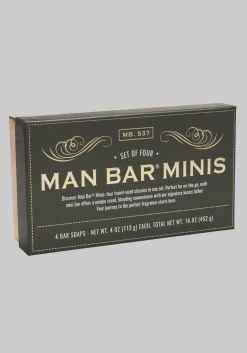 Man Bar Minis, 4-Pack