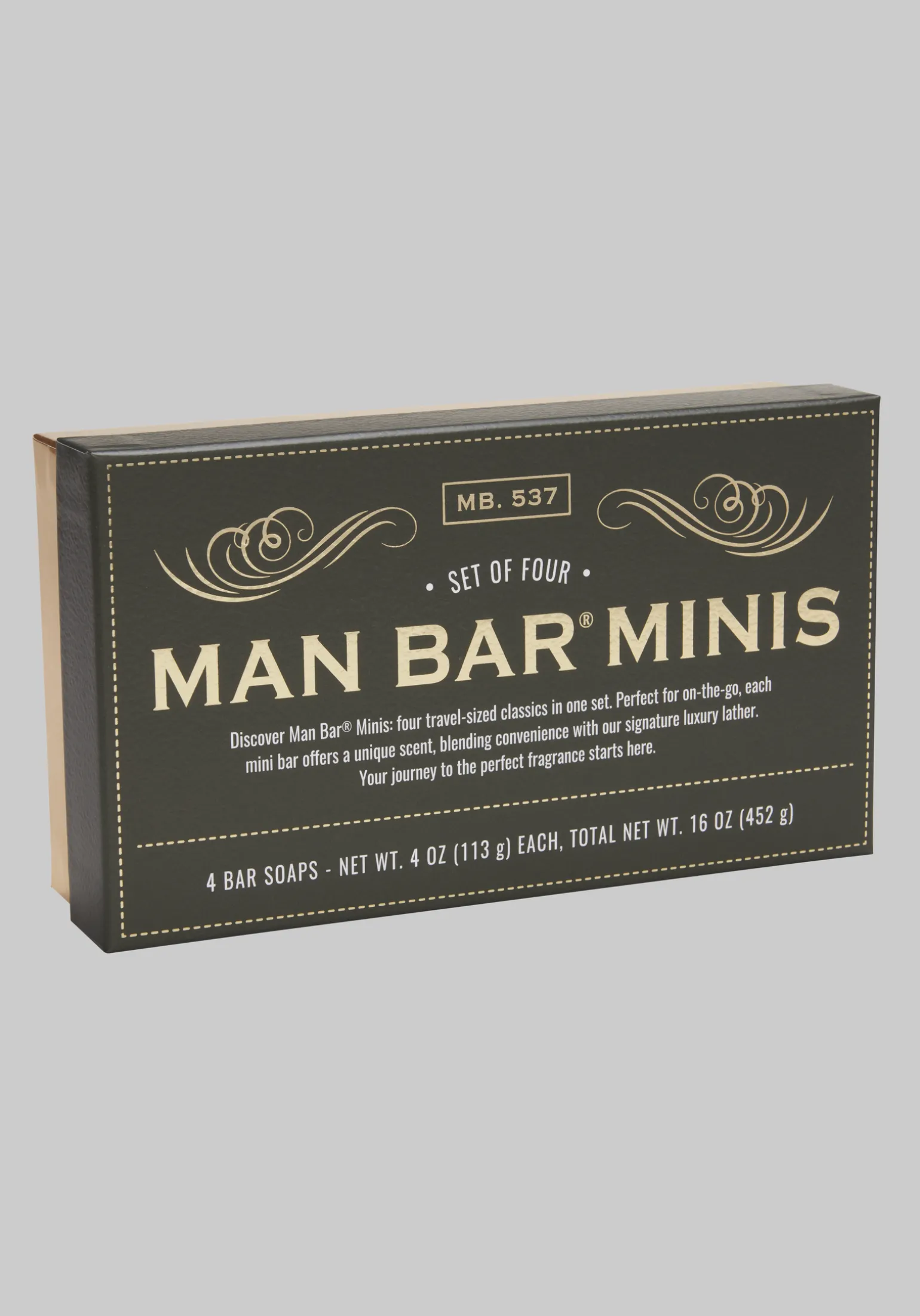 Man Bar Minis, 4-Pack