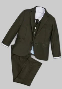 Peanut Butter Collection 007 Slim Fit Toddler Boys Suit