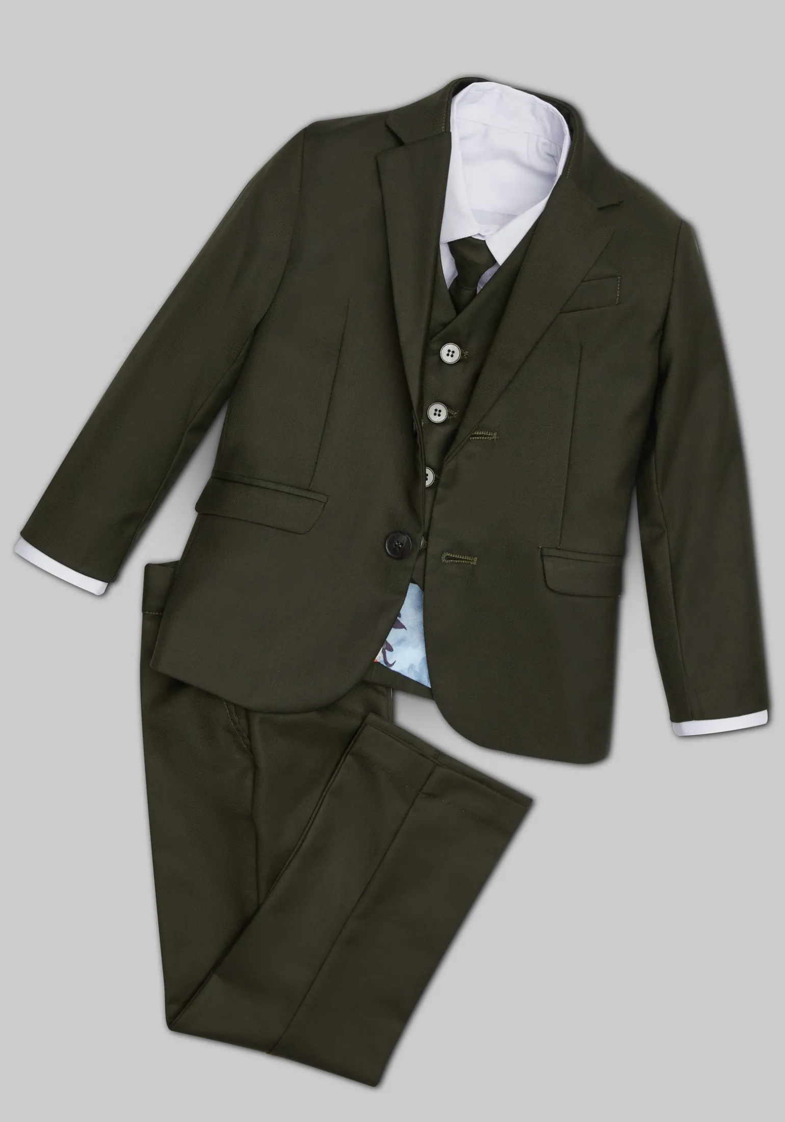 Peanut Butter Collection 007 Slim Fit Toddler Boys Suit