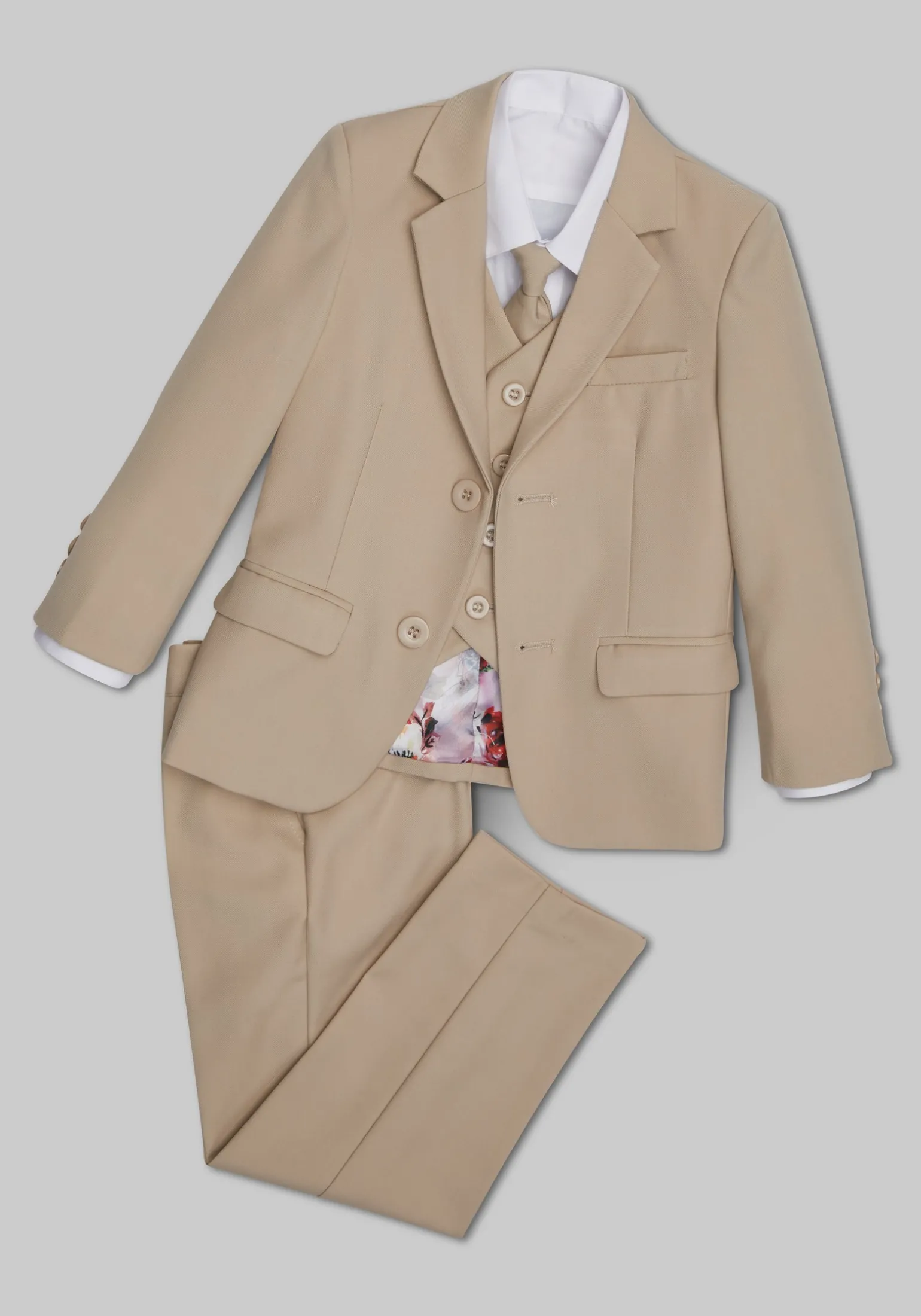 Peanut Butter Collection 007 Slim Fit Toddler Boys Suit