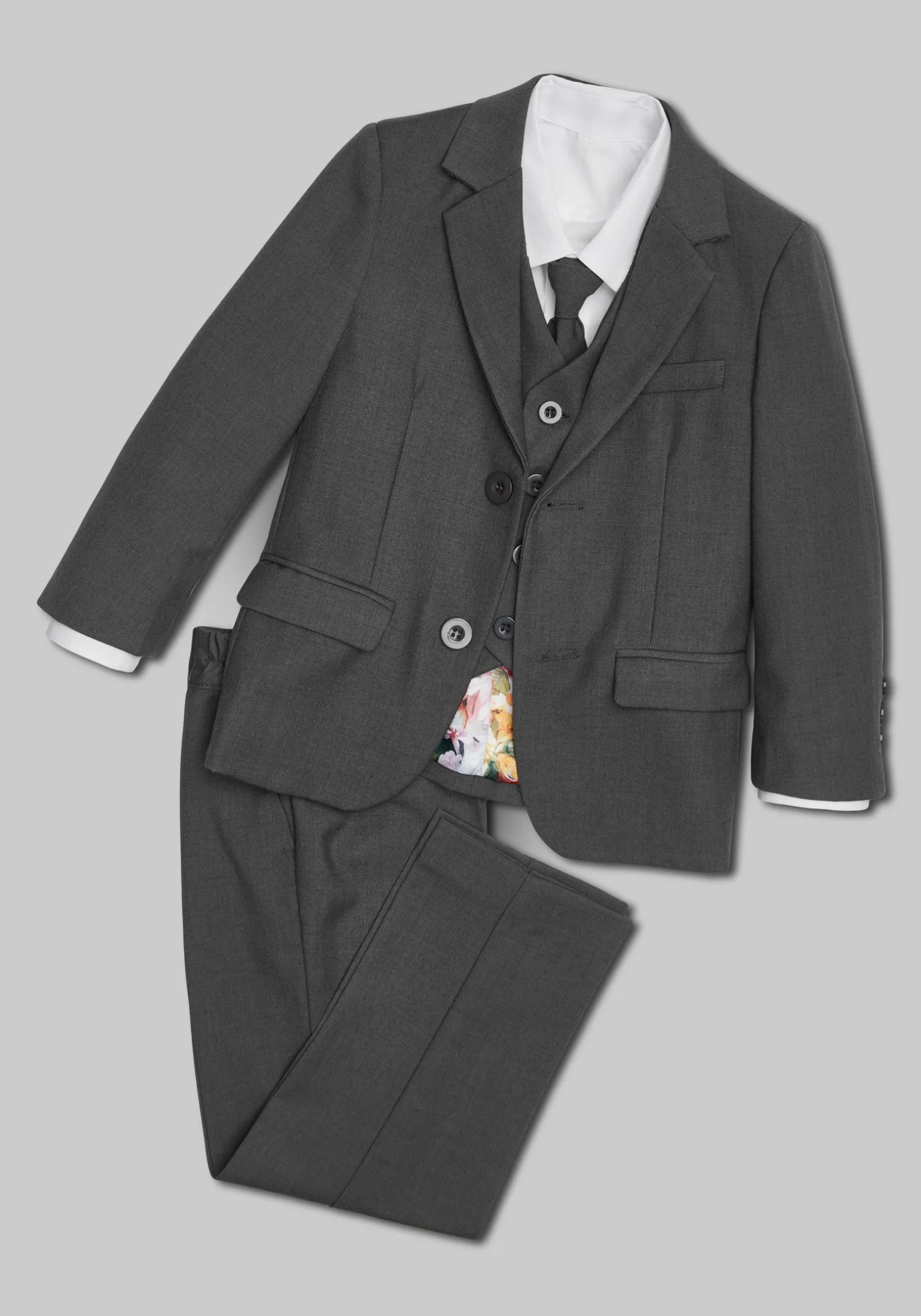 Peanut Butter Collection 007 Slim Fit Toddler Boys Suit