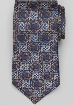 Reserve Collection Medallion Tie - Big & Tall