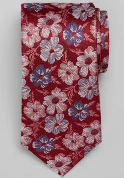 Reserve Collection Poppies Silk Tie